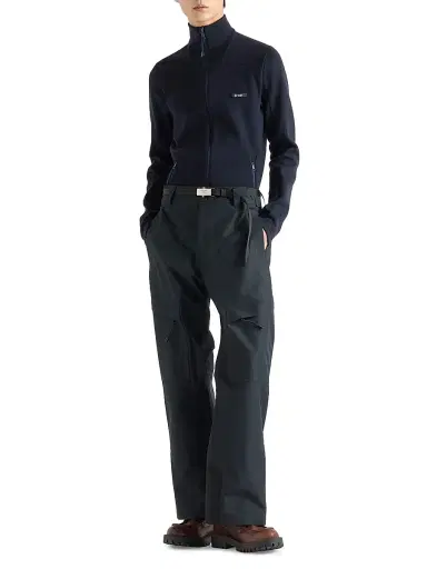 Prada Men's Cashmere Cardigan - Blue - Size 44 | Thumbnail 5 Prada Men's Cashmere Cardigan - Blue - Size 44 | Thumbnail 5