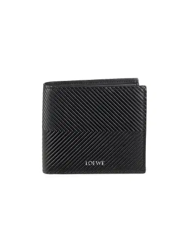 Loewe Men's Chevron Leather Bifold Wallet | Thumbnail 1