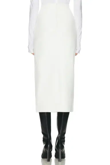 Norma Kamali Straight Midcalf Skirt | Thumbnail 4 Norma Kamali Straight Midcalf Skirt | Thumbnail 4