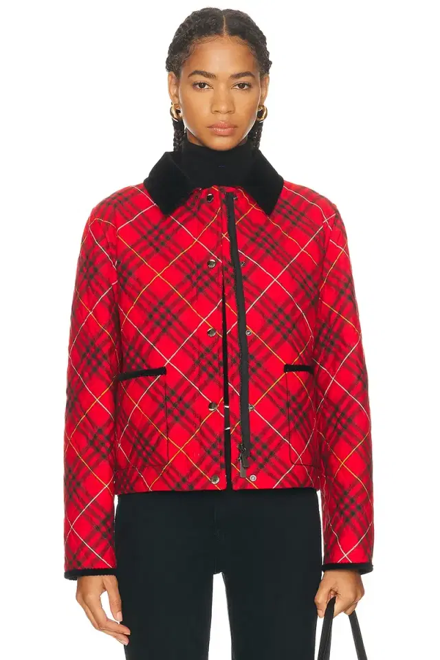 Burberry Oldham Check Coat