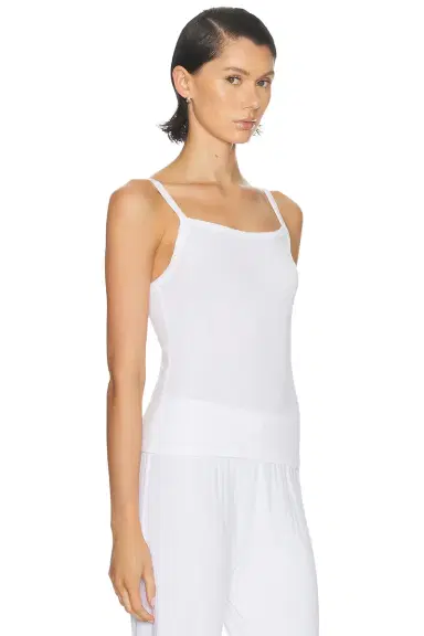 DONNI. The Pointelle Square Neck Tank Top | Thumbnail 2