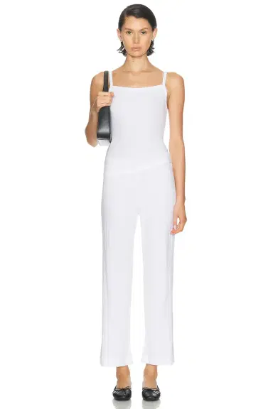 DONNI. The Pointelle Square Neck Tank Top | Thumbnail 4