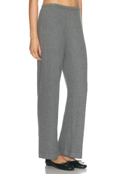 DONNI. The Sweater Rib Simple Pant | Thumbnail 2 DONNI. The Sweater Rib Simple Pant | Thumbnail 2