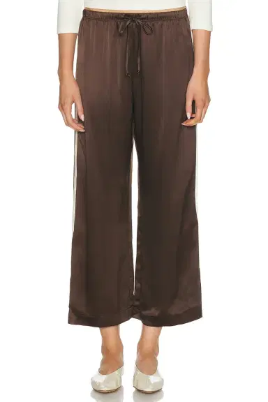 DONNI. The Silk Stripe Crop Pant | Thumbnail 2