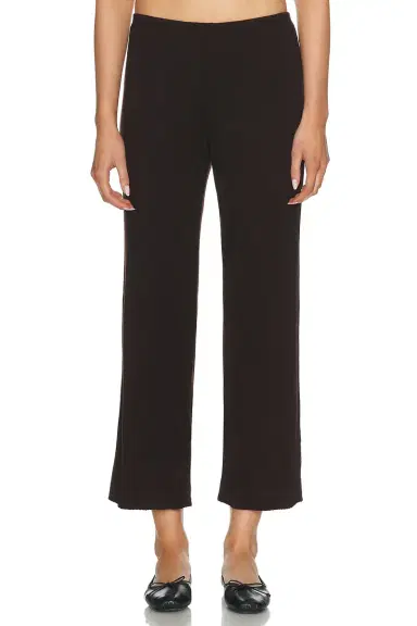 DONNI. The Baby Rib Scallop Pant | Thumbnail 1