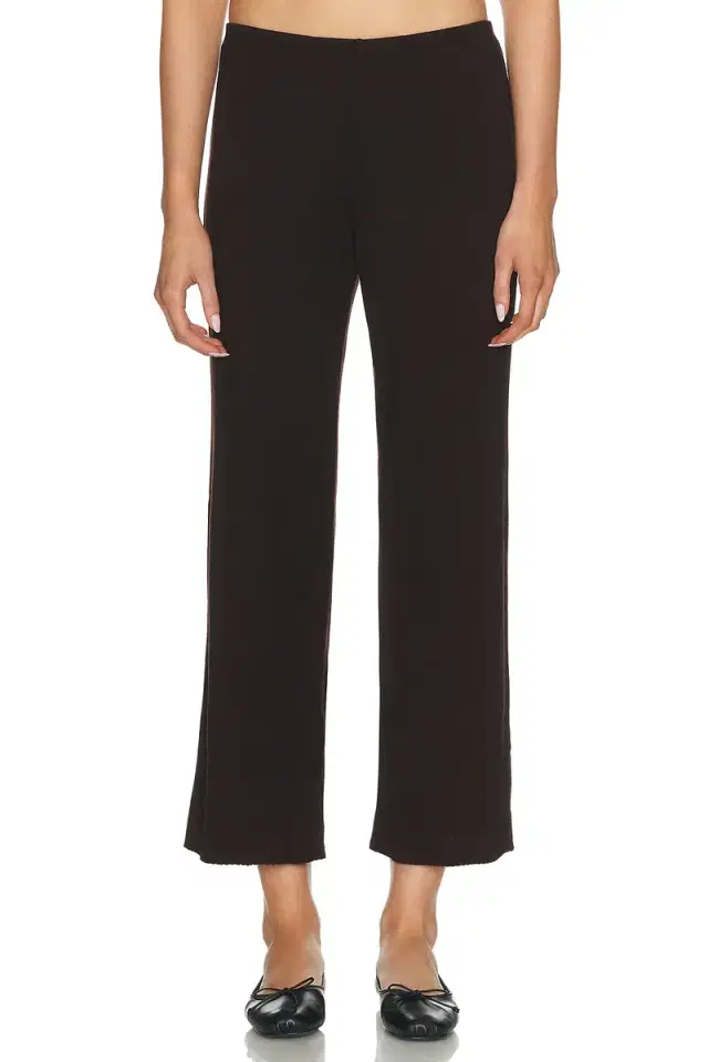 DONNI. The Baby Rib Scallop Pant