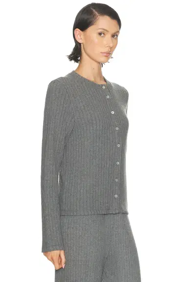 DONNI. The Sweater Rib Cardi | Thumbnail 2