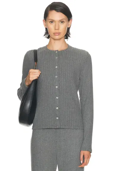 DONNI. The Sweater Rib Cardi | Thumbnail 1