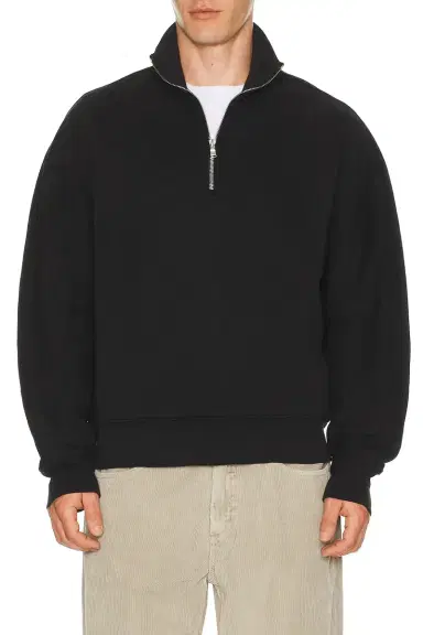 AGOLDE Idris Quarter Zip Sweater | Thumbnail 3 AGOLDE Idris Quarter Zip Sweater | Thumbnail 3