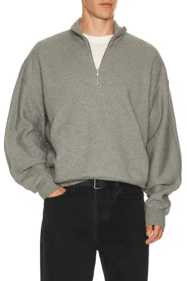 AGOLDE Idris Quarter Zip Sweater | Thumbnail 3