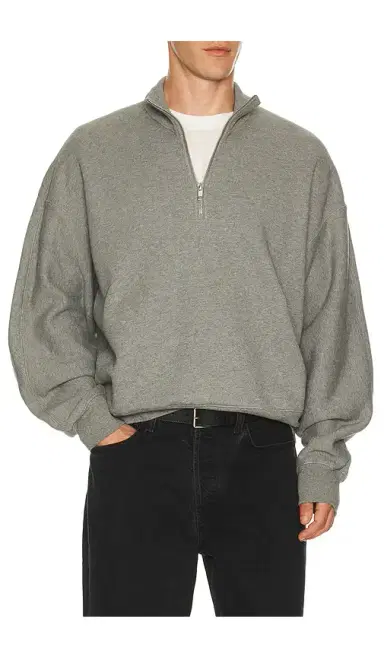 AGOLDE Idris Quarter Zip Sweater | Thumbnail 1