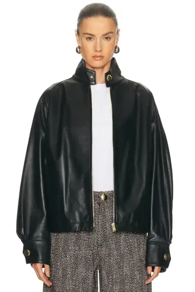 DARKPARK Robbie Plonge Nappa Leather Jacket | Thumbnail 2