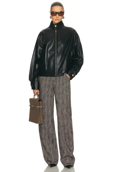 DARKPARK Robbie Plonge Nappa Leather Jacket | Thumbnail 5