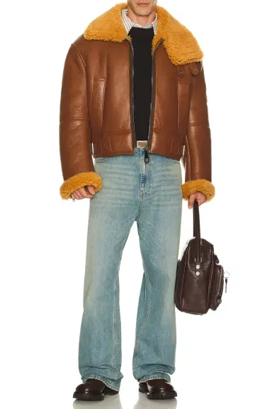 Acne Studios Lhovy Shearling Jacket | Thumbnail 3 Acne Studios Lhovy Shearling Jacket | Thumbnail 3