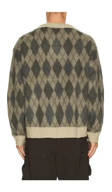 Found Wool Blend Argyle Sweater | Thumbnail 2