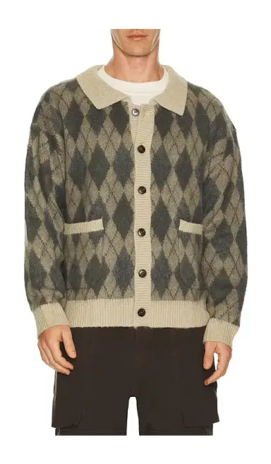 Found Wool Blend Argyle Sweater | Thumbnail 1
