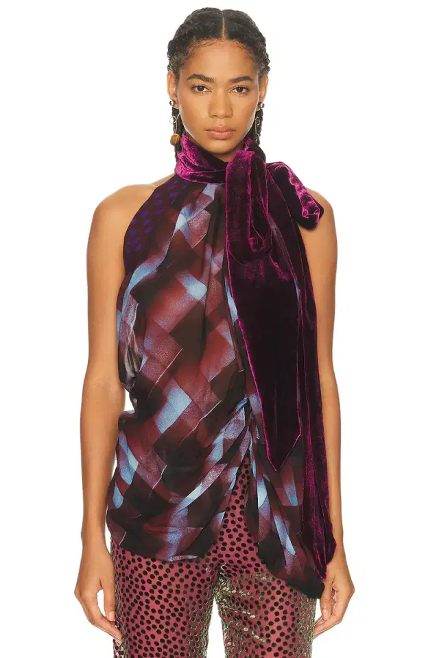 Dries Van Noten Cevira Top