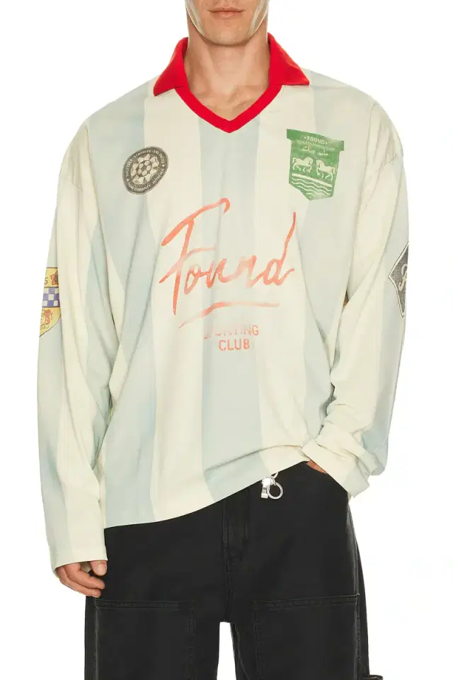 Found Striped Sport Long Sleeve Jersey