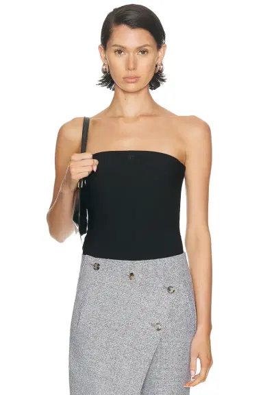 Courreges Bustier Jersey Bodysuit | Thumbnail 1