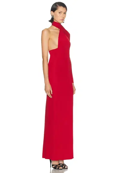 Courreges One Shoulder Long Dress | Thumbnail 2