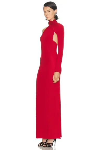 Courreges One Shoulder Long Dress | Thumbnail 3