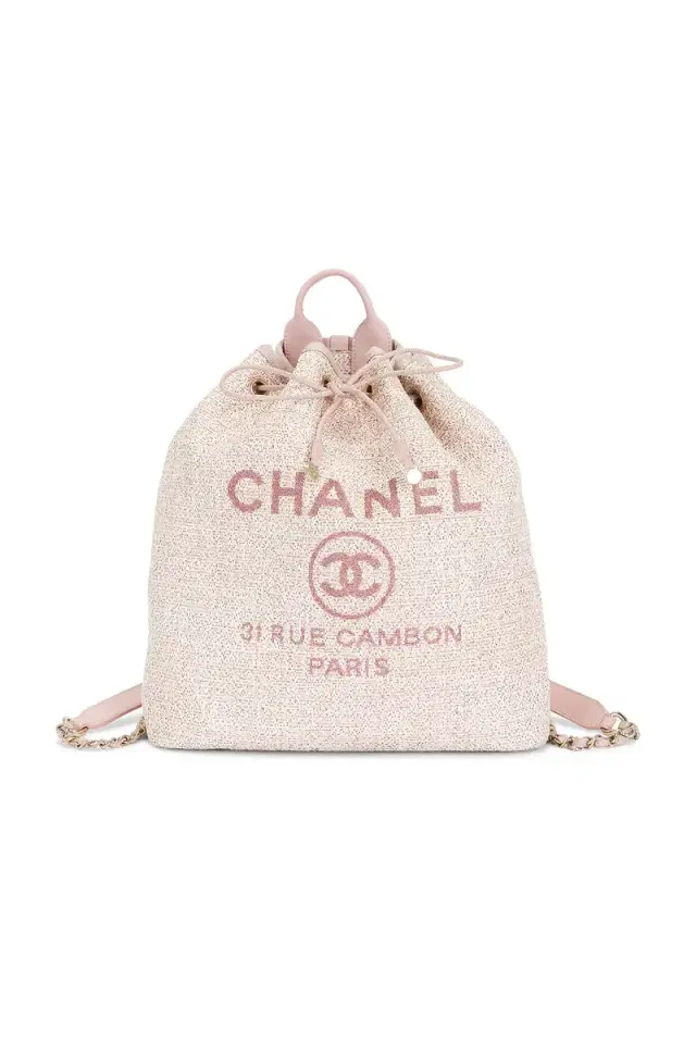 chanel Chanel Deauville Backpack