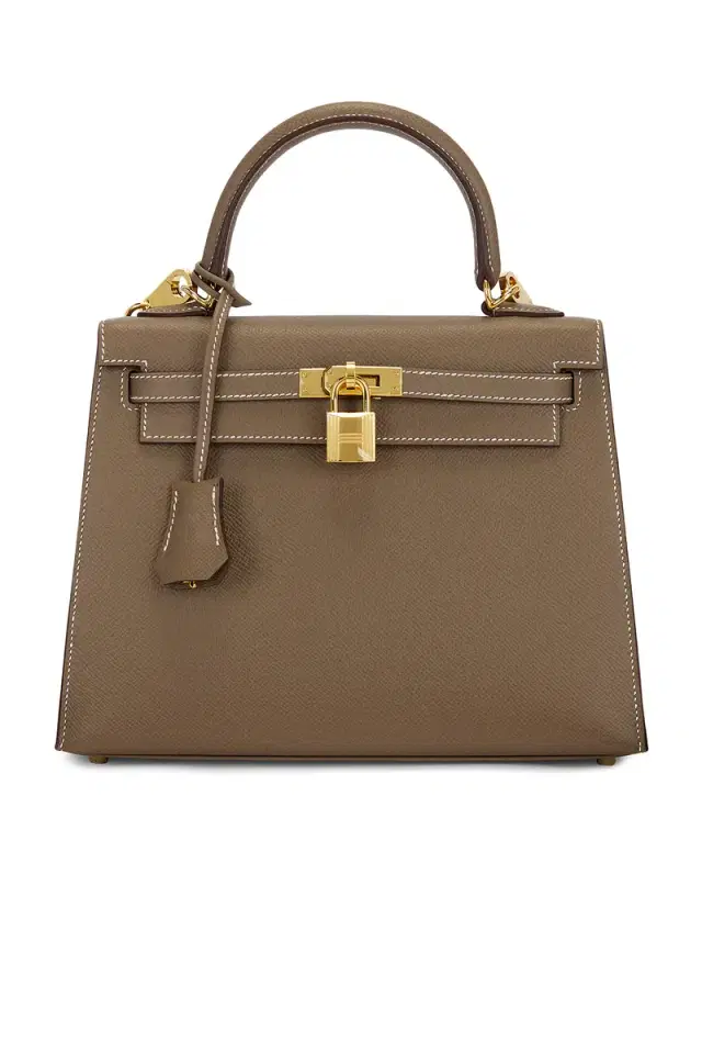 FWRD Renew Hermes Epsom Kelly 25 Handbag
