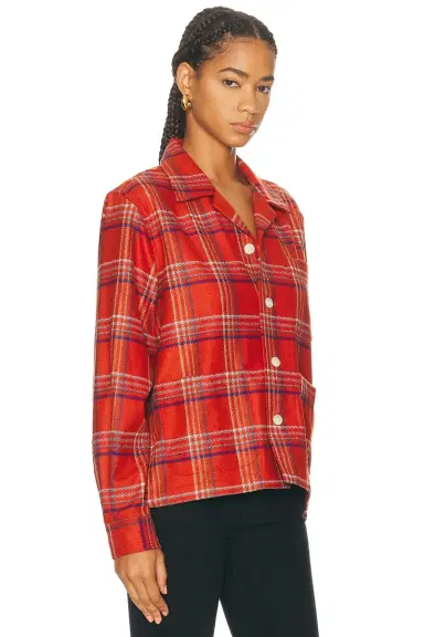 BODE Gable Plaid Overshirt | Thumbnail 2