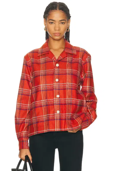 BODE Gable Plaid Overshirt | Thumbnail 1