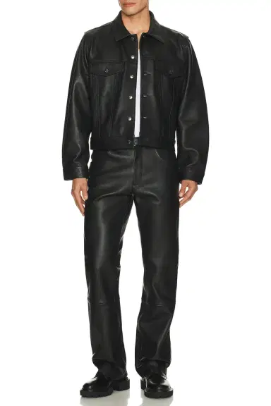 Midnight Rodeo Leather Pants | Thumbnail 4