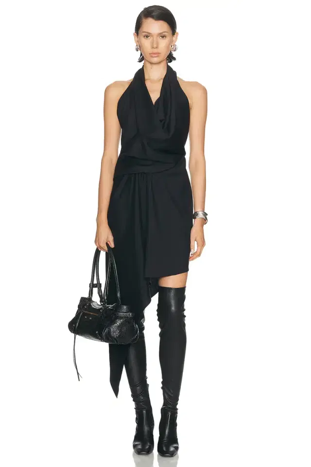 Alexander Wang Draped Halter Neck Dress
