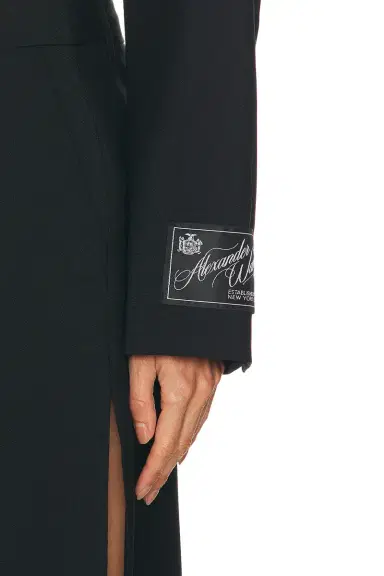 Alexander Wang Cropped Drape Back Blazer | Thumbnail 5 Alexander Wang Cropped Drape Back Blazer | Thumbnail 5