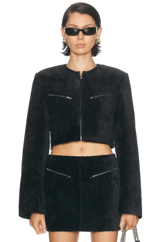 Alexander Wang Cropped Boxy Jacket