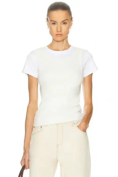 GRLFRND Layered Short Sleeve Tee | Thumbnail 3