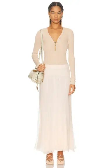 Chloé Sheer Maxi Skirt | Thumbnail 5