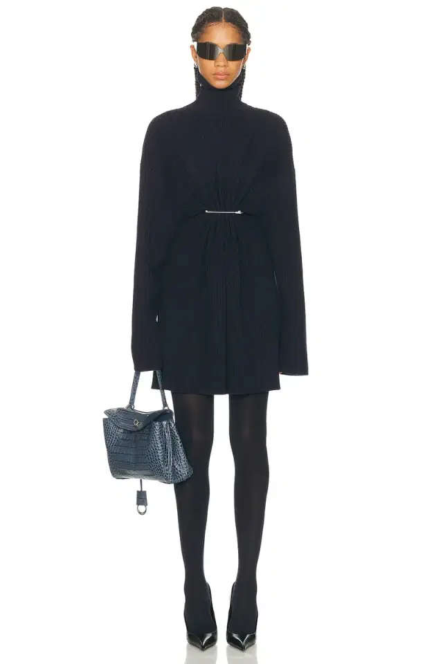 Balenciaga Pinched Mini Dress