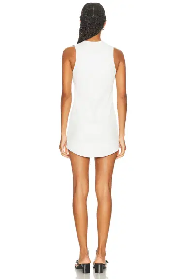 EZR Ribbed Leather Tank Dress | Thumbnail 3