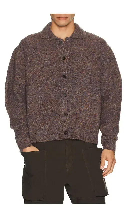 Boucle Button Down Cardigan