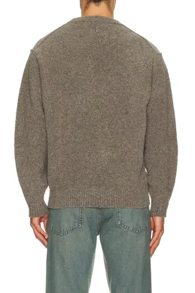 LE 17 SEPTEMBRE Boucle Reverse Seam Pullover | Thumbnail 4