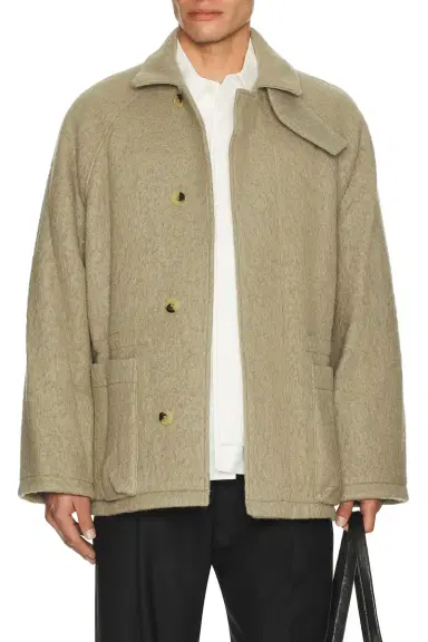 LE 17 SEPTEMBRE Wool Hunting Half Coat | Thumbnail 3