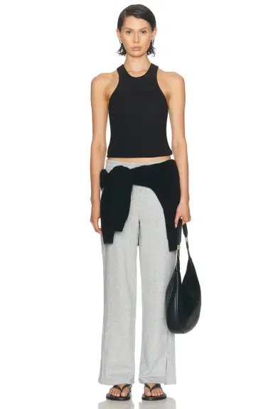 Beyond Yoga Luxefleece Tranquil Slit Wide Leg Pant | Thumbnail 5