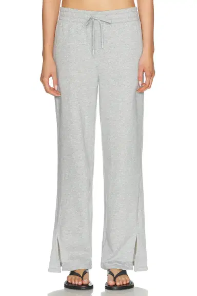 Beyond Yoga Luxefleece Tranquil Slit Wide Leg Pant | Thumbnail 1