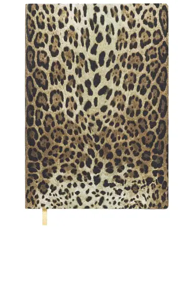 Dolce & Gabbana Casa Medium Leopard Notebook | Thumbnail 1