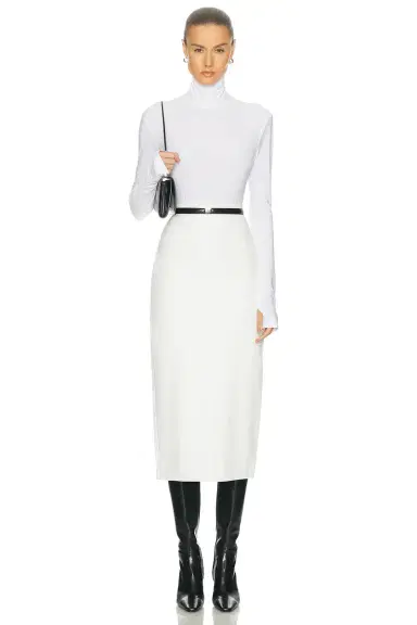 Norma Kamali Long Sleeve Turtleneck Bodysuit | Thumbnail 5 Norma Kamali Long Sleeve Turtleneck Bodysuit | Thumbnail 5