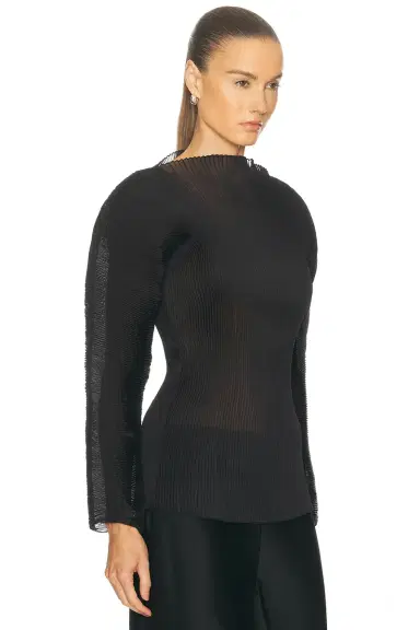RÓHE Sculptural Plisse Top | Thumbnail 2