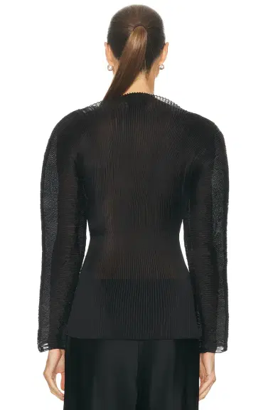 RÓHE Sculptural Plisse Top | Thumbnail 3
