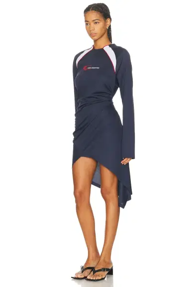 Jade Cropper Draped Twisted Sport Dress | Thumbnail 3 Jade Cropper Draped Twisted Sport Dress | Thumbnail 3
