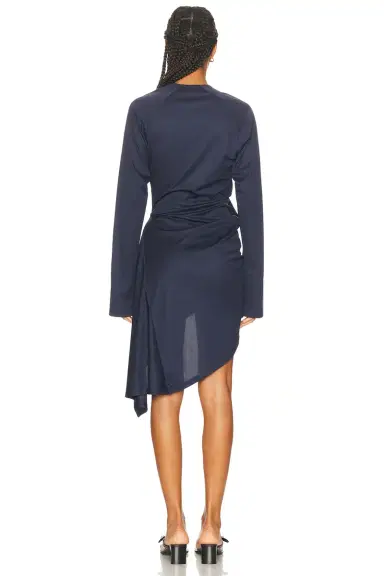Jade Cropper Draped Twisted Sport Dress | Thumbnail 4 Jade Cropper Draped Twisted Sport Dress | Thumbnail 4