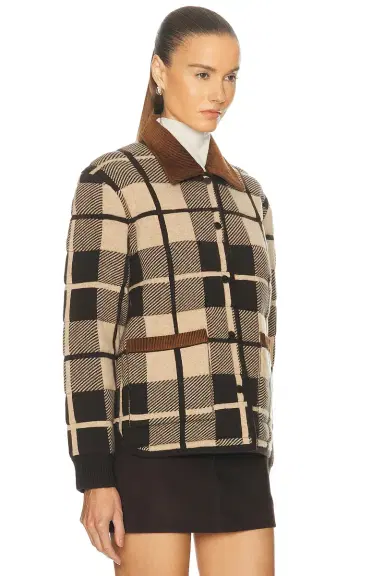 Guest In Residence Quilted Plaid Liner Jacket | Thumbnail 3