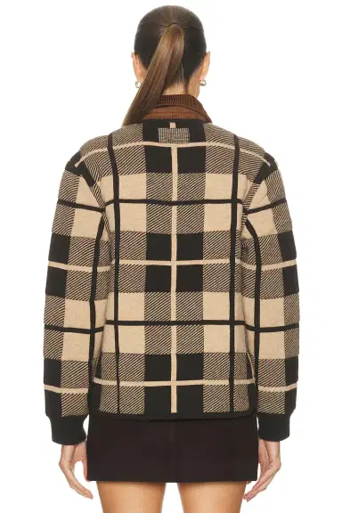 Guest In Residence Quilted Plaid Liner Jacket | Thumbnail 4